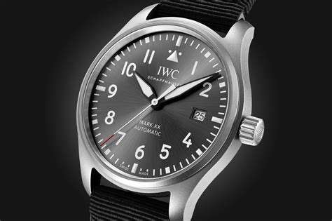 The Titanium IWC Pilot’s Watch Mark XX Patrouille Suisse